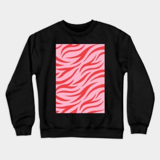 Tiger Print Crewneck Sweatshirt